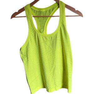 Lululemon Swiftly Tech Racerback Tank Top 2.0 Race Length* Electric Lemon - Sz 8